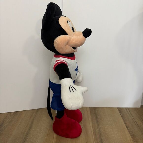 Disney Mickey Mouse 4th Of July Door Greeter 22” Tall Classic Iconic Plush Doll - Picture 2 of 7